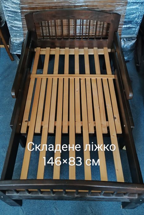 Дитяче (підліткове) ліжко зі змінною довжиною + матрац. Дитяча кровать