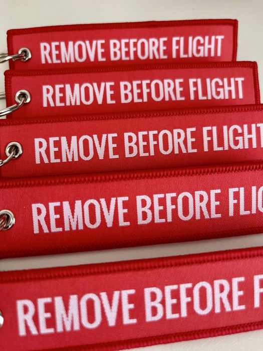 20 шт Брелок бірка Remove before flight