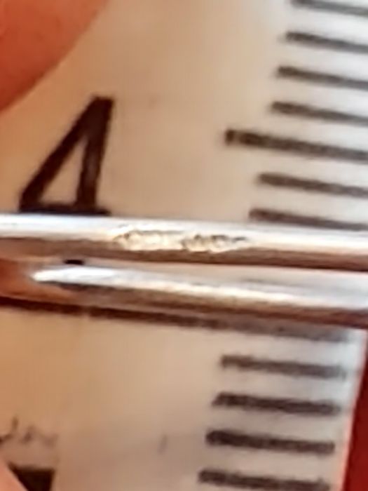 Stare srebrne kolczyki