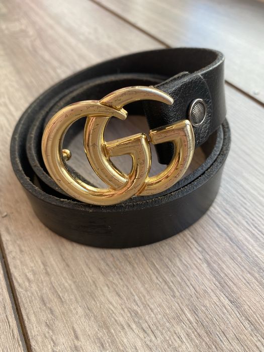 Діночий шкіряний ремінь Gucci оригінал!