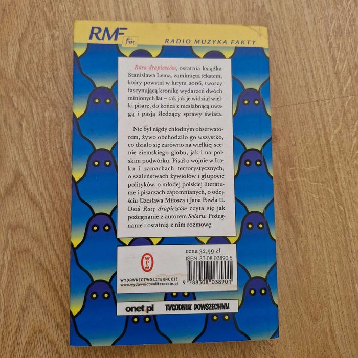 Rasa drapieżców Teksty ostatnie Lem