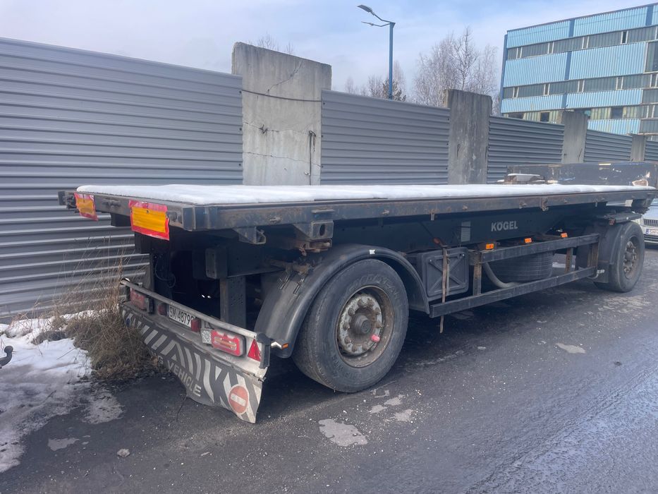 Przyczepa KOGEL BDF kontenery morskie
