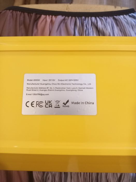 2000W Чистый синусоидальный инвертор