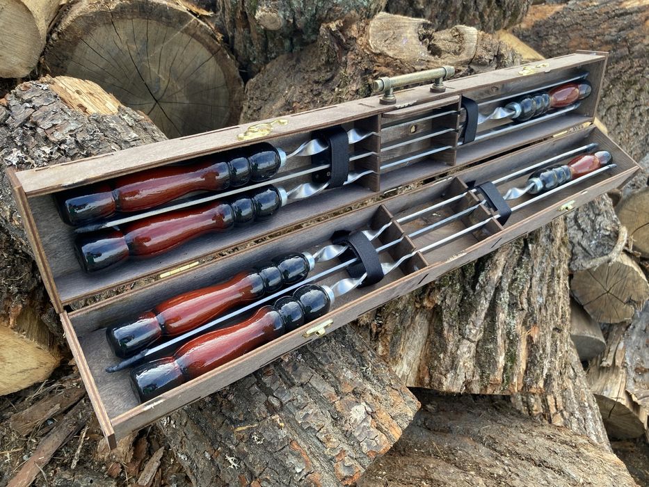 Набір шампурів Другу Чоловіку  Військовому