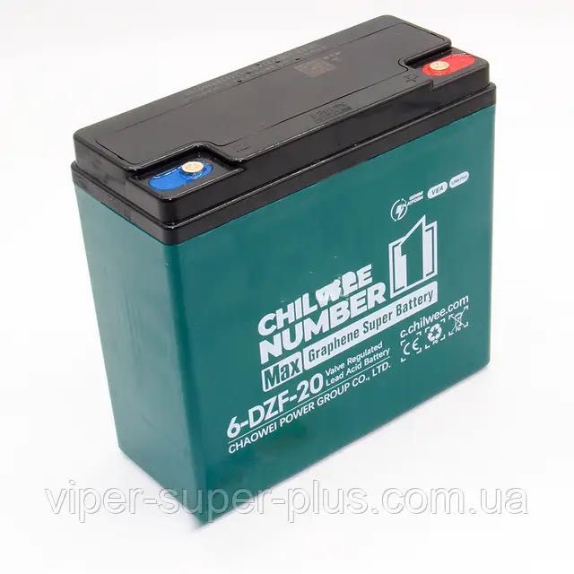 Тяговий акумулятор Chilwee 12V20Ah графеновий