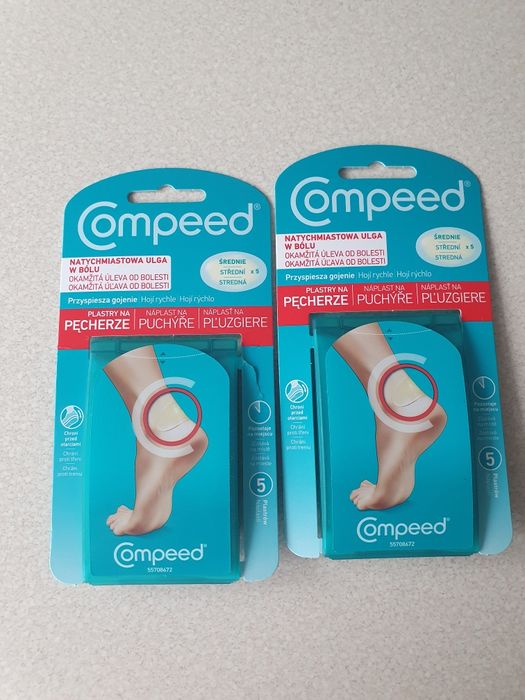 Plastry compeed na pęcherze