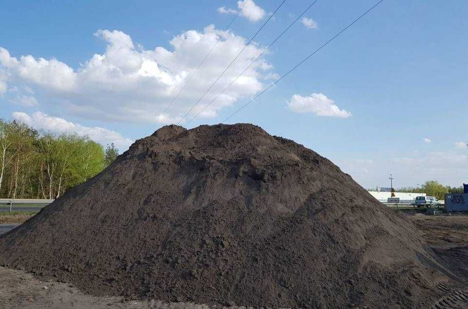 czarnoziem piasek ziemia ogrodowa okrąglak szlaka żużel destruk transport niskopodwoziowy ziemia na wyrównanie terenu podniesienie