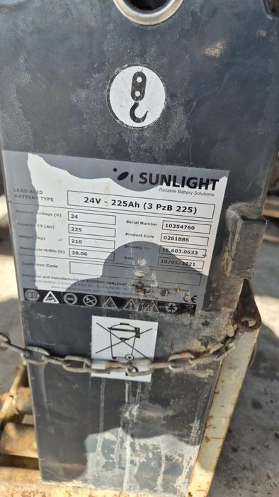 Wózek widłowy elektryczny BT swe 120