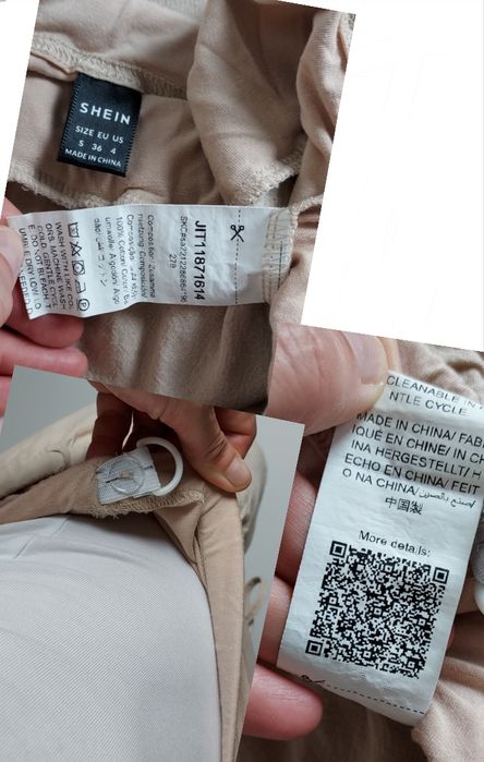 Shein_jak nowe ciążowe spodenki_S