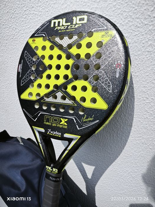 Raquete ml10 pro + sapatilhas joma padel