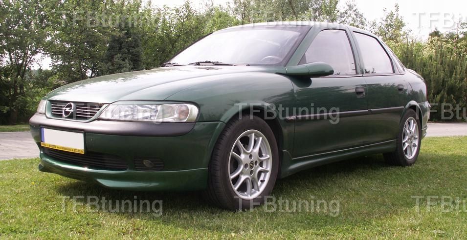 spoiler dokładka zderzaka przód vectra b tfb tuning