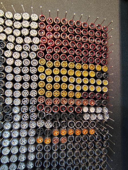 Gumowe kółka do autek Hot Wheels 1:64