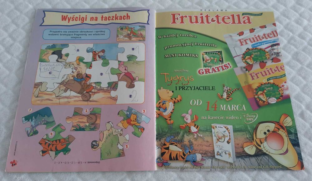 Kubuś Puchatek, 3/2001, Egmont (Książeczki dla dzieci, czasopismo)