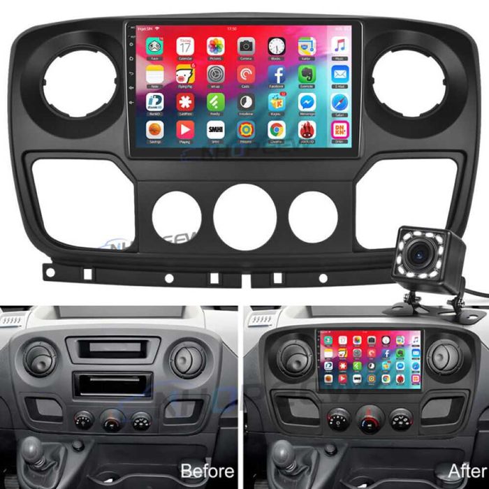 Магнітола  Renault Master, Opel Movano 2010+