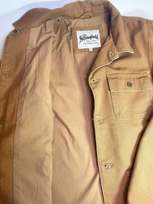 Джинсовий піджак чоловічий | Золотистий | Casual стиль