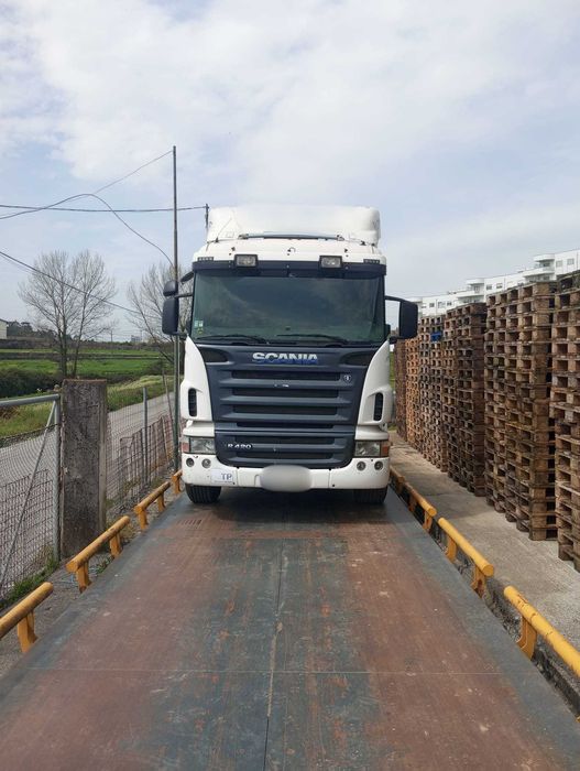 Camião SCANIA R124 com Ampliroll (Usada) - NOVO PREÇO!!!