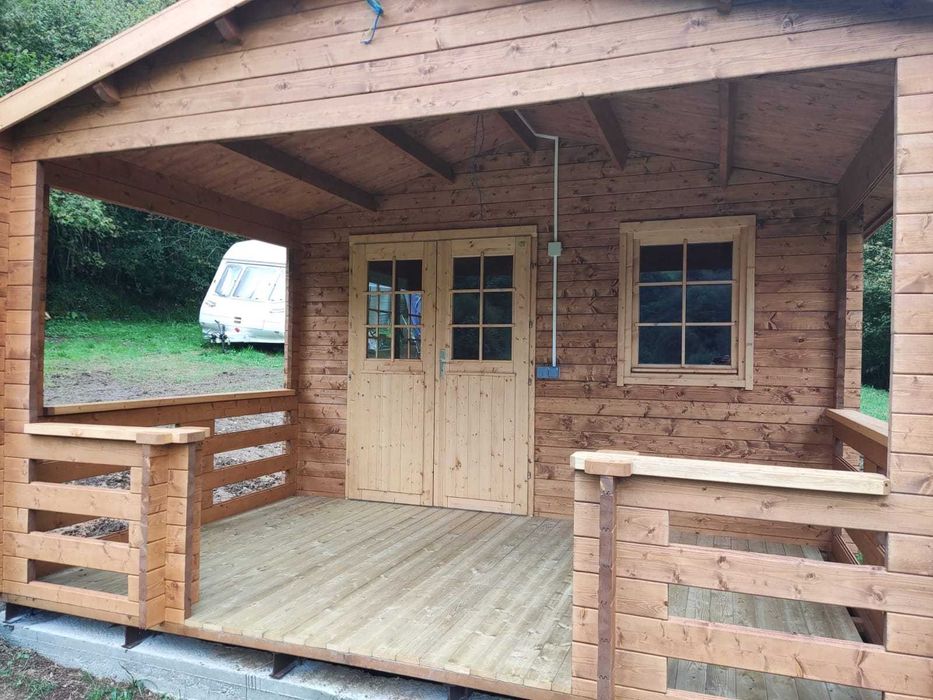 Casa de Montanha - modelo MONTANA – 23,8 m² com Alpendre
