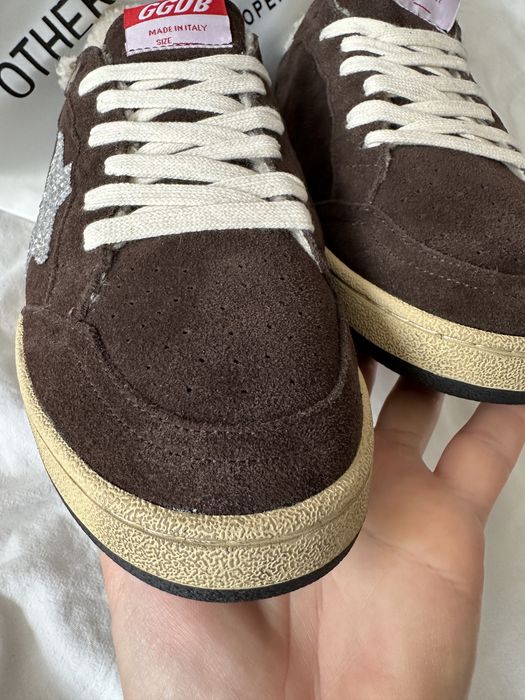 Golden Goose 37 Преміум-якість • Натуральна замша • Утеплена модель