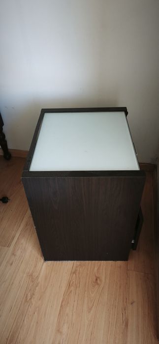 Mesa Cabeceira castanha