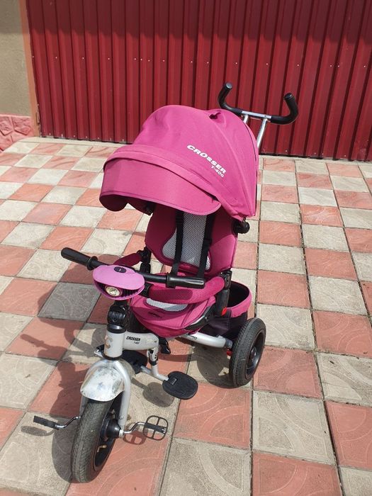 Дитячий велосипед з ручкою