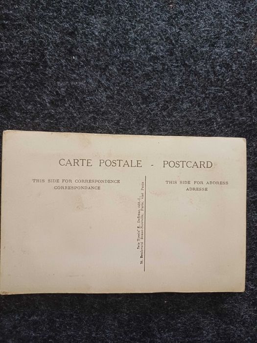 Postal da I guerra mundial