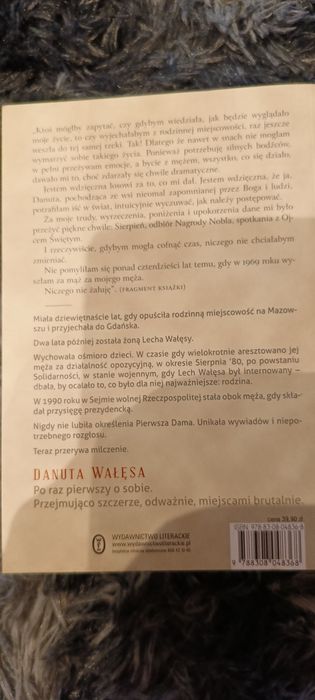 Książka Danuta Wałęsa Marzenia i tajemnice