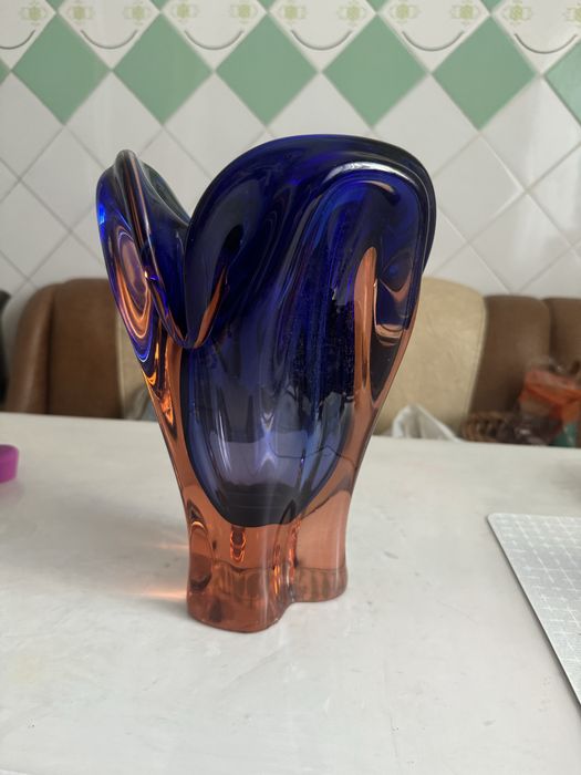 Ваза из Чежскогг стекла