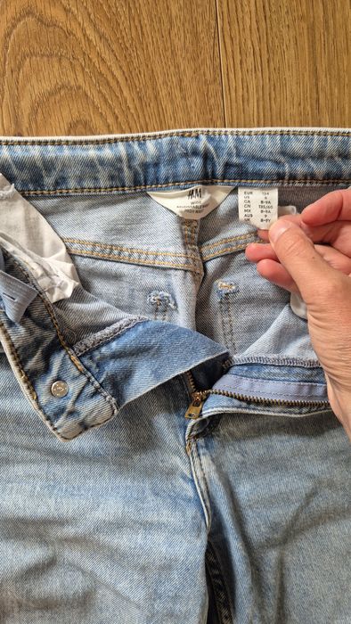 Jeansy dziewczece 134