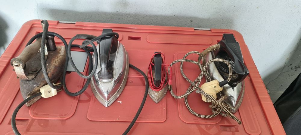 Ferros de engomar vintage