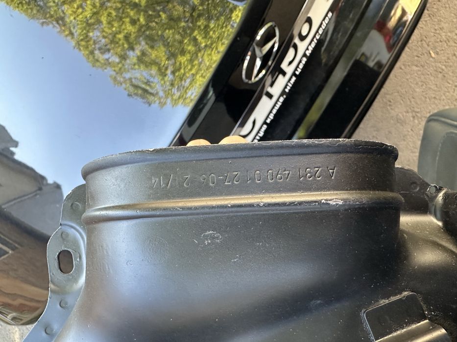 Насадки на глушники Mercedes-AMG
