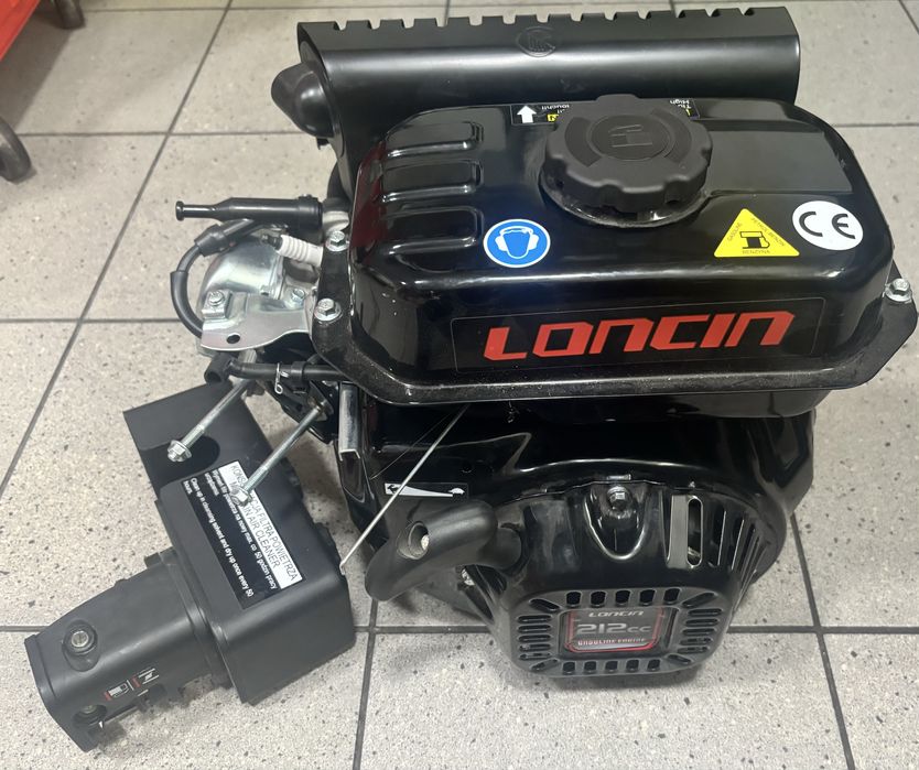 Nowy silnik Loncin LC170F 212cc 19,05 wał poziomy