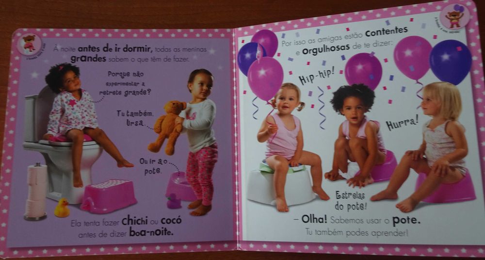 Hora do Pote Para Meninas