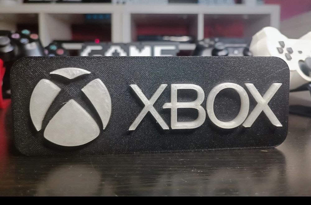 Luminária Xbox impressão 3D