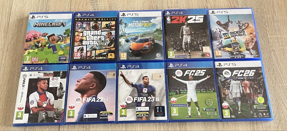 gry na playstation 4 i 5
