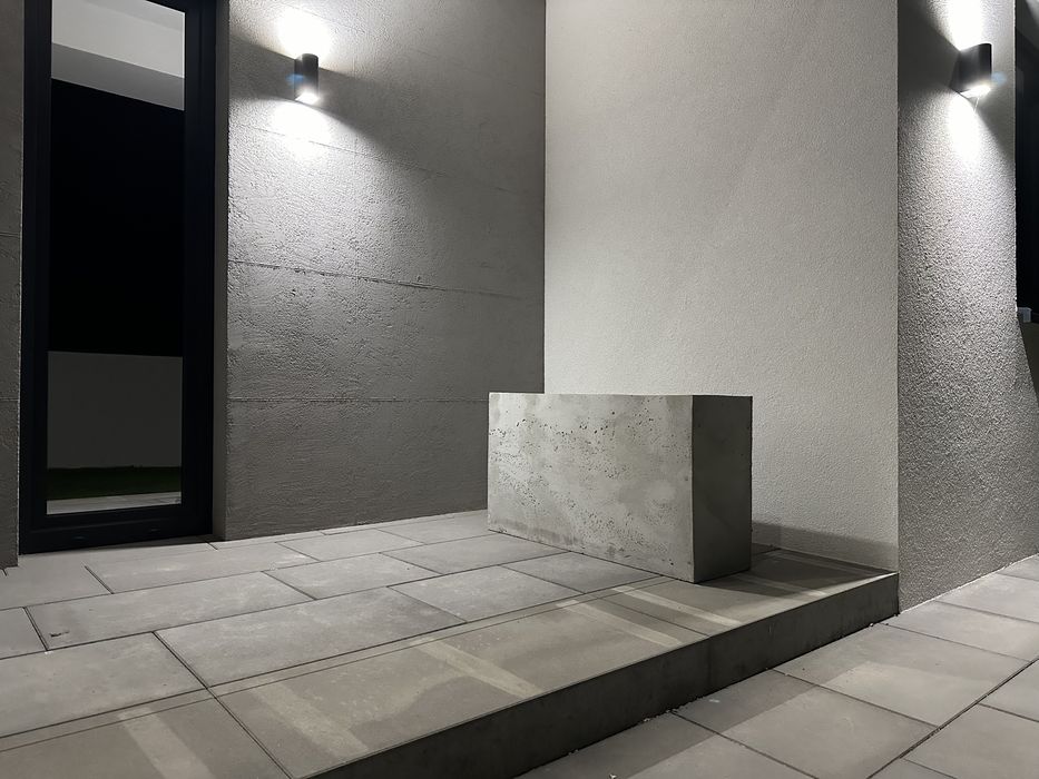 Donica Betonowa, tarasowa, beton architektoniczny