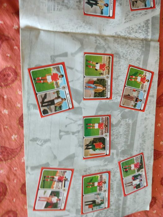 Caderneta cromos futebol 81/82 Francisco Más