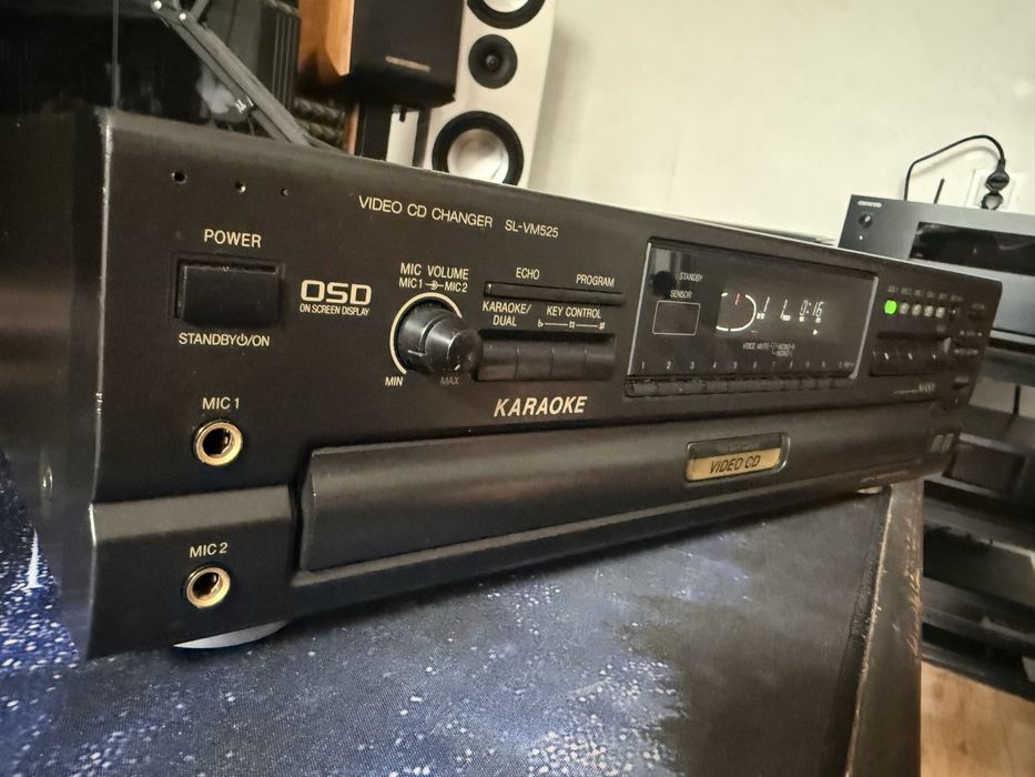 Panasonic video cd changer sl-vm525