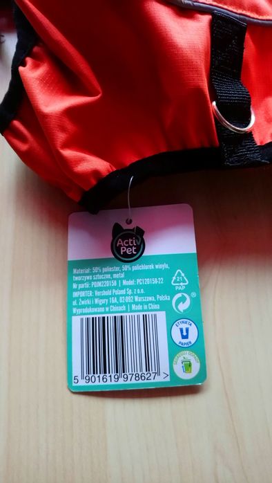 Nowe ubranko dla psa activ Pet rozmiar M Okazja! Wyprzedaż!