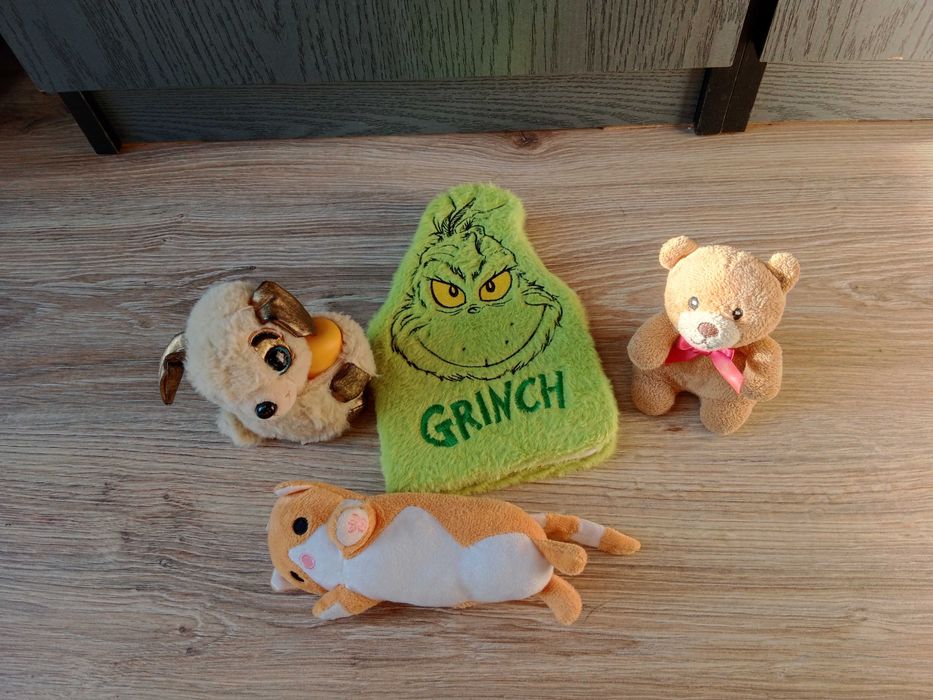 zestaw maskotki pluszaki notes GRINCH