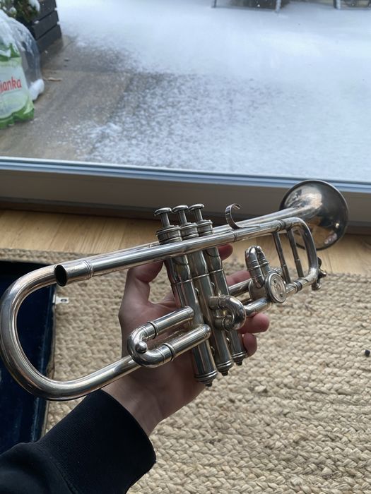 Trąbka Silbron Boosey&Co strój A/Bb z BRĄZU, kornet