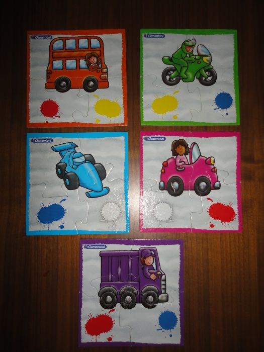 Puzzle dupla face da Clementoni