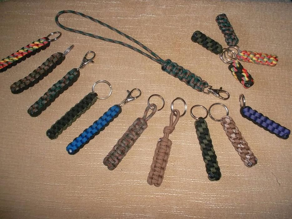 Porta-chaves em Paracord