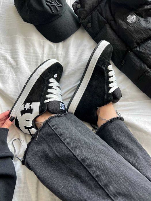 PREMIUM! DC Shoes Court Graffik Black White 37 38 39 40 41 42 43 44 45