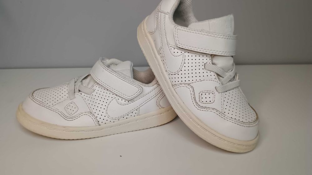sneakersy NIKE son of force buty dla dzieci rozmiar 26 Białe
