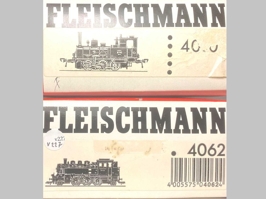 Два локомотива Fleischmann 4010/4062 для железной дороги PIKO Н0