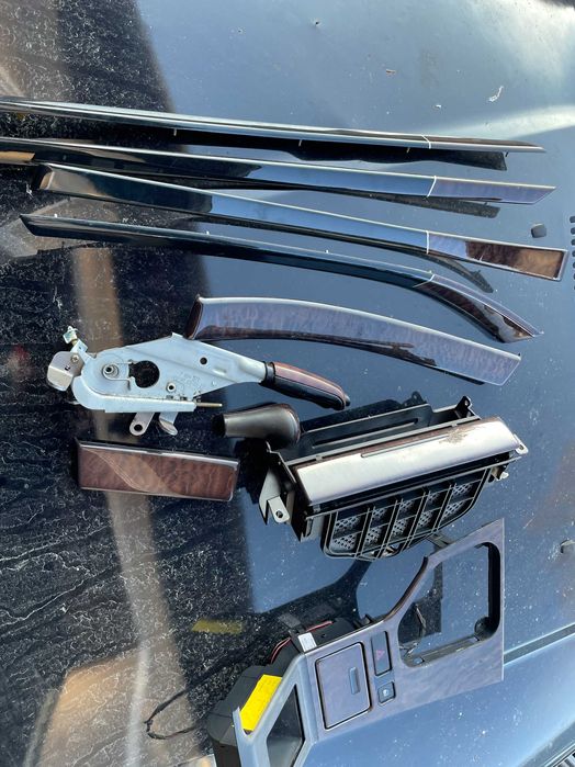 Bmw 5 e39 sedan kombi drewno MUSCHELAHORN + gałka + rączka ręcznego