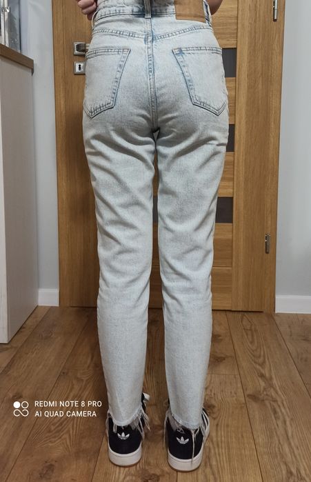 Jeans Spodnie mom