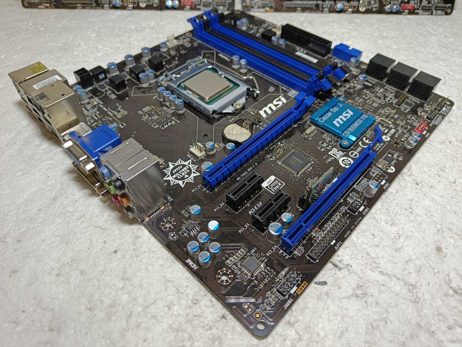 КОМПЛЕКТ Материнська MSI B85M-G43 + процесор i3-4170 LGA1150