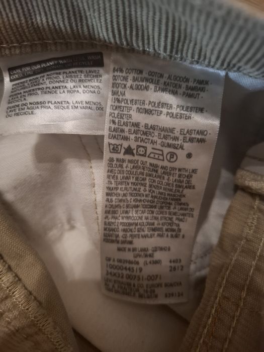 Jeansy Levi's 751 (w34.L30)