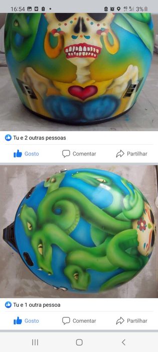 Capacete HJC personalizado